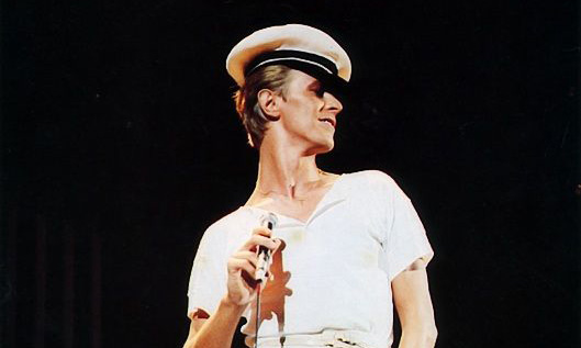 David Bowie on the Isolar II world tour in 1978