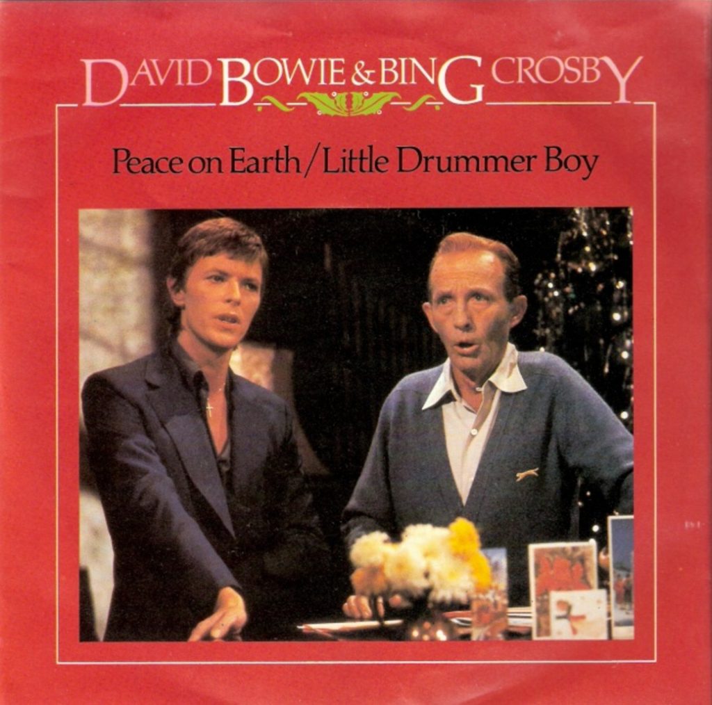 David Bowie and Bing Crosby - Peace On Earth / Little Drummer Boy - 1977 - Single Cover