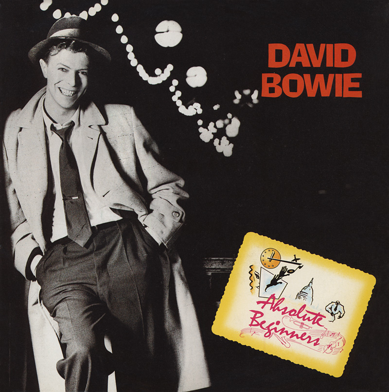 David Bowie Absolute Beginners 1986 single cover