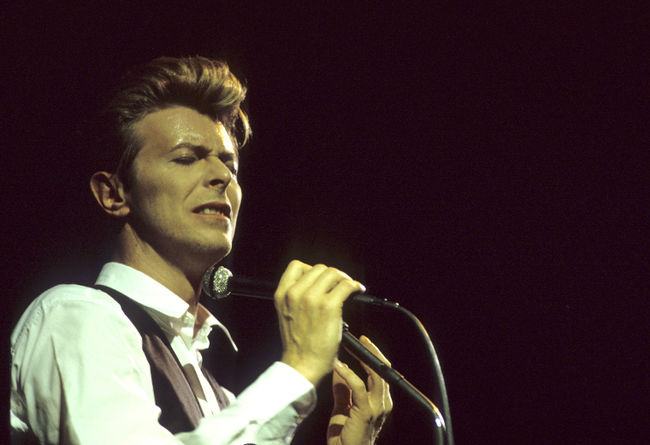 David Bowie live in Lisbon Portugal on the Sound & Vision tour in 1990