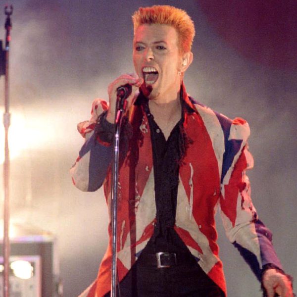 David Bowie live at the Phoenix Festival in 1996