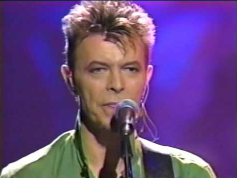 David Bowie Always Crashing In The Same Car GQ Awards 1997