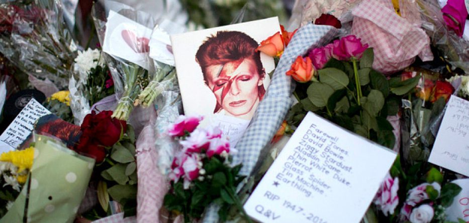 Tributes to David Bowie's death