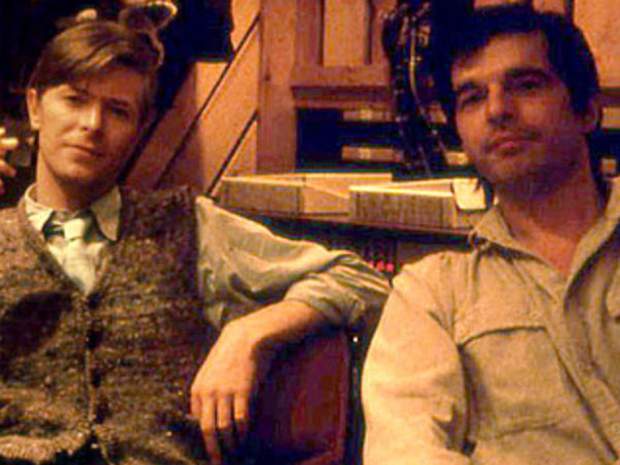 David Bowie and Tony Visconti