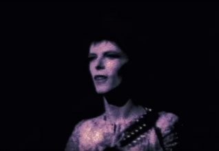 David Bowie and the Spiders perform Hang On To Yourself at the Rainbow Theatre in 1972