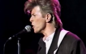 David Bowie performs 'Young Americans' at the Tivoli Club in Sydney on the Australian leg of the Glass Spider tour, filmed on 27 September 1987.