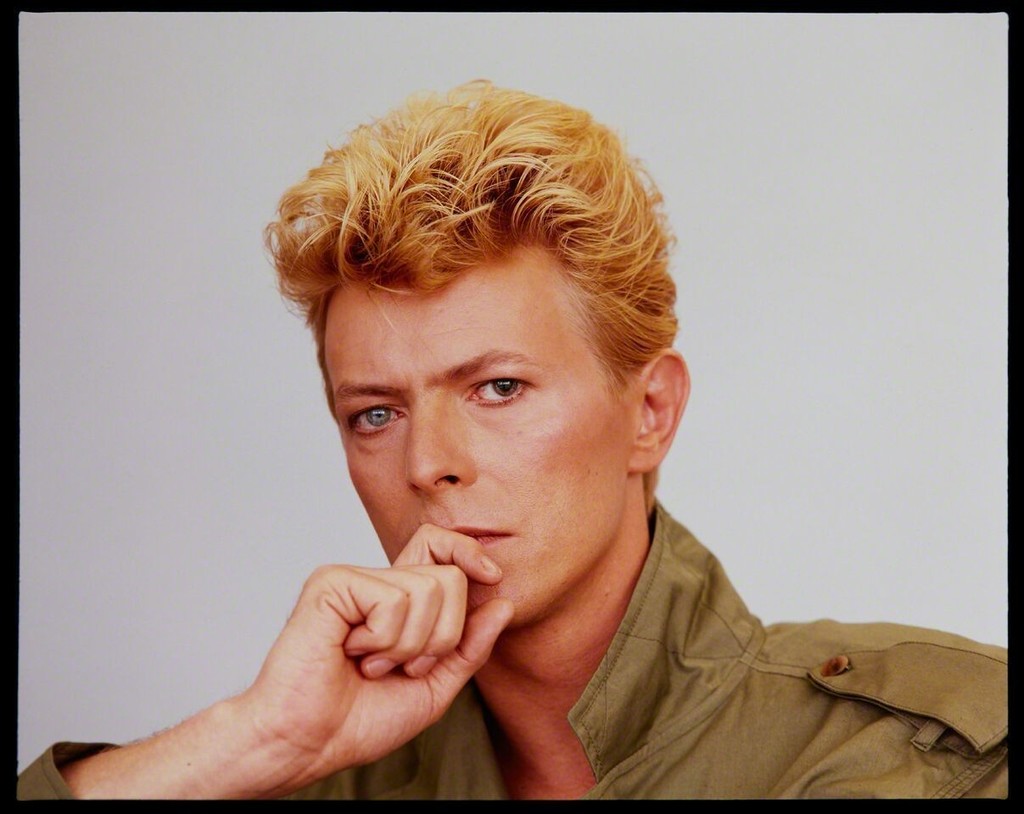 Tony McGee - David Bowie Listens To Tony McGee's Story, McGee Studios, London, 1982