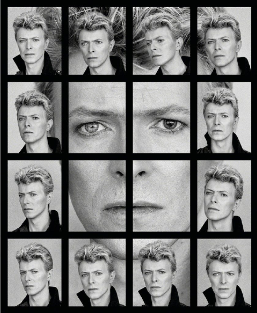 Tony McGee - David Bowie's Eyes Collage, 1982